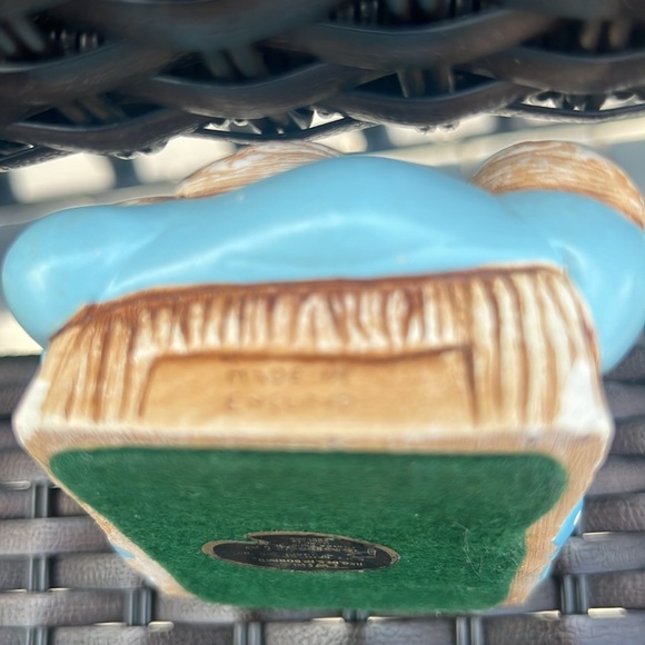 Vintage hand painted  stonecraft PENDELFIN “ Twins” blue blanket - Picture 3 of 6